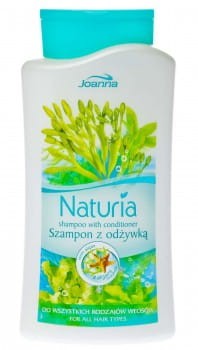 Naturia - Szampon z odżywką do wszystkich rodzajów włosów - Algi morskie 500 ml