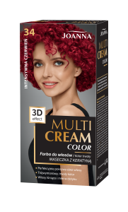 Multi Cream Color - 34 - Intensywna czerwień