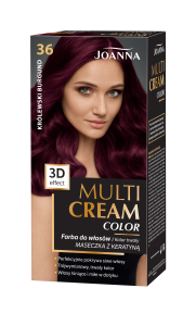 Multi Cream Color - 36 - Królewski burgund