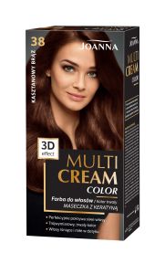 Multi Cream Color - 38 - Kasztanowy brąz