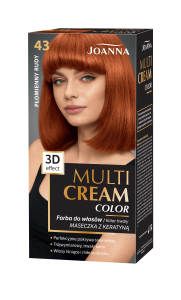 Multi Cream Color - 43 - Płomienny rudy