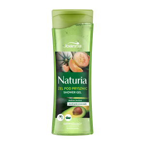 Naturia – Żel pod prysznic - Melon i awokado 300 ml