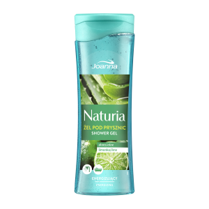 Naturia – Żel pod prysznic - Aloes i limonka 300 ml