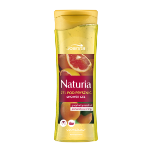 Naturia – Żel pod prysznic - Grejpfrut i pomarańcza 300 ml