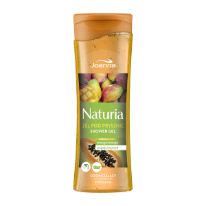 Naturia – Żel pod prysznic - Mango i papaja 300 ml