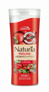NATURIA Peeling drobnoziarnisty Truskawka 100g