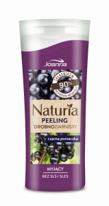 NATURIA Peeling drobnoziarnisty Czarna Porzeczka 100g