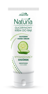  Naturia Body - Glicerynowy krem do rąk z wyciągiem z ogórka 