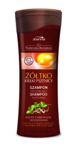Tradycyjna receptura – szampon – żółtko i kiełki pszenicy 300 ml
