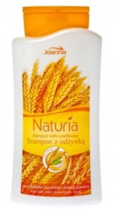 Naturia - Szampon z odżywką do włosów suchych i zniszczonych -  Pszenica 500 ml