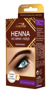 Henna kremowa do brwi i rzęs -  3.0 Ciemny brąz